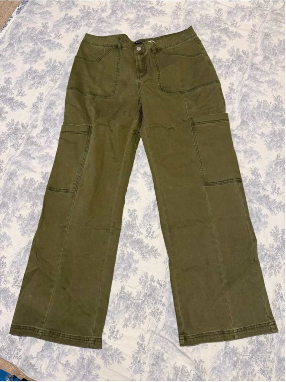 Flamingals Women Straight Leg Mid Rise 2XL
